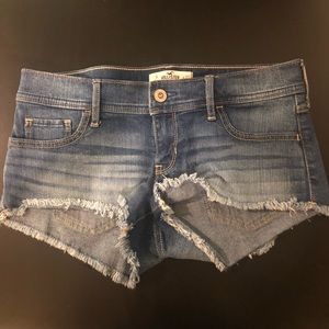 Hollister jean shorts